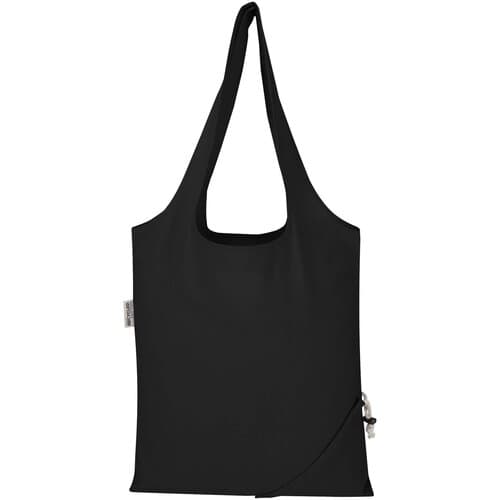 Madras Blend 140 g/m², GRS-zertifizierte, faltbare Baumwoll Tragetasche, 7 l