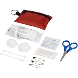 Valdemar 16-teilige Erste-Hilfe-Tasche mit Schlüsselanhänger – Bild 1