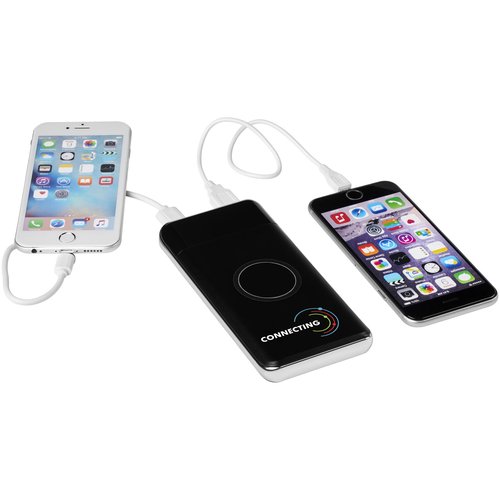 Constant 10000 mAh kabellose Powerbank mit LED