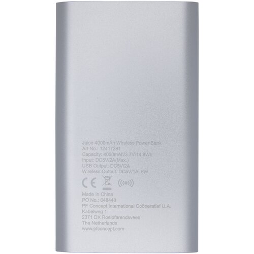 Juice 4000 mAh kabellose Powerbank