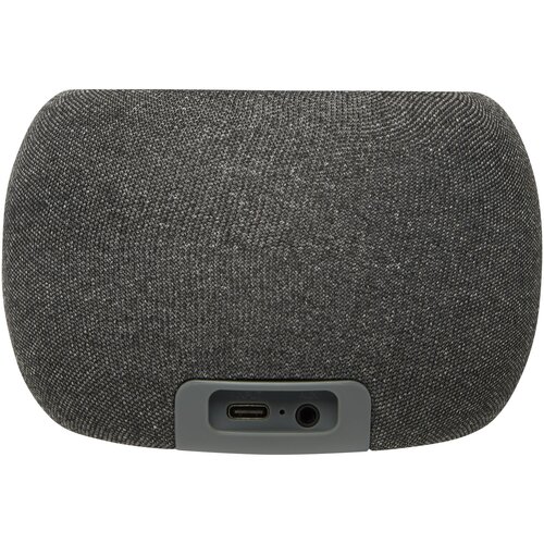 Ecofiber Bambus/RPET Bluetooth® Lautsprecher und kabelloses Ladepad