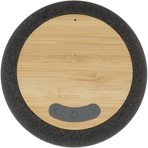 Ecofiber Bambus/RPET Bluetooth® Lautsprecher und kabelloses Ladepad