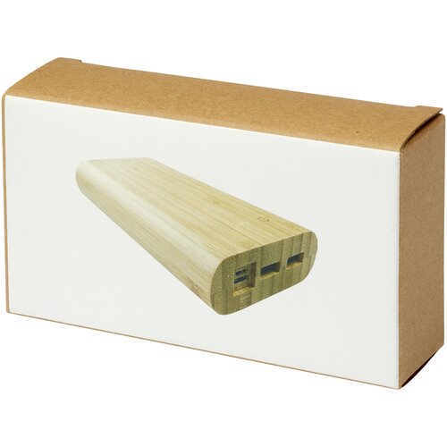 Tulda 20.000 mAh Powerbank aus Bambus