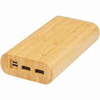 Tulda 20000 mAh Powerbank aus Bambus