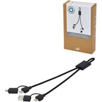 Connect 6in1 45W Schnelllade  Datentransferkabel aus recyceltem RCS Aluminium