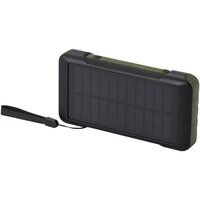 Soldy 10000 mAh SolardynamoPowerbank aus recyceltem GRS Kunststoff