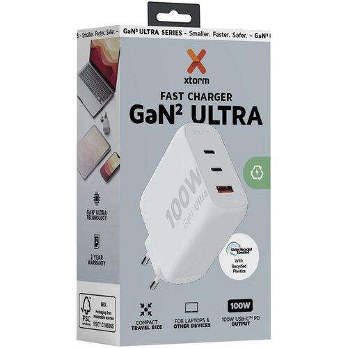 Xtorm XEC100 GaN² Ultra 100 W Wandladegerät