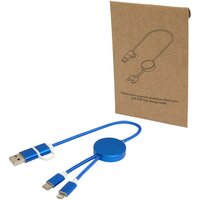 Alasia 30 cm 5in1 Kabel aus recyceltem Kunststoff für Datenübertragung und 27W Schnellladung