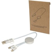 Alasia 30 cm 5in1 Kabel aus recyceltem Kunststoff für Datenübertragung und 27W Schnellladung
