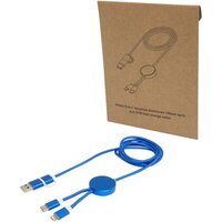 Alasia 150 cm 5in1 Kabel aus recyceltem Kunststoff für Datenübertragung und 27W Schnellladung