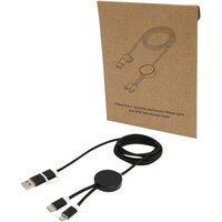 Alasia 150 cm 5in1 Kabel aus recyceltem Kunststoff für Datenübertragung und 27W Schnellladung