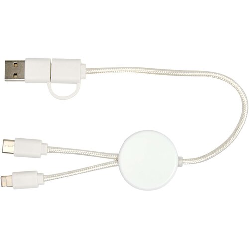 Citala 30 cm 5-in-1 Kabel aus recyceltem Kunststoff für Datenübertragung und 27W Schnellladung