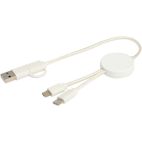 Citala 30 cm 5-in-1 Kabel aus recyceltem Kunststoff für Datenübertragung und 27W Schnellladung