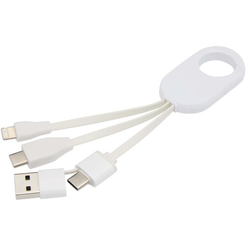 Troop 4-in-1 Ladekabel aus recyceltem Kunststoff