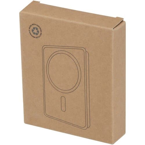 Acrab 15 W 10.000 mAh magnetische kabellose Powerbank mit 20 W PD aus recyceltem Kunststoff