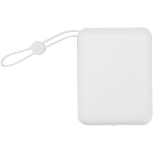 Acrux 35 W 10.000 mAh Tablet Powerbank mit integriertem Typ-C-Kabel aus recyceltem Kunststoff