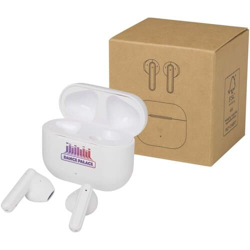 Altais True Wireless Bluetooth® Headset aus recyceltem Kunststoff