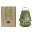 Originalhome Lampion tragbare Laterne aus recyceltem Material