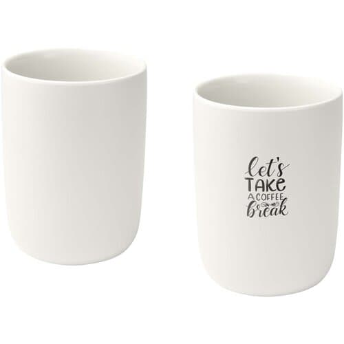 Male 350 ml Keramiktassen – 2er-Set