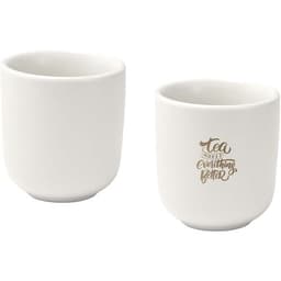 Male 90 ml Keramik Espressotassen – 2er Set, matt – Bild 2