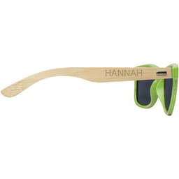 Sun Ray Bambus Sonnenbrille – Bild 3