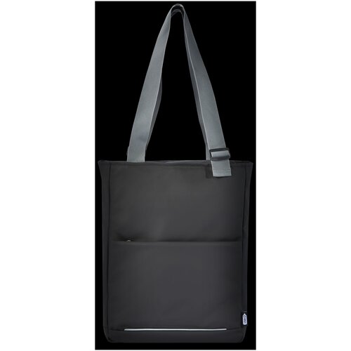 Aqua wasserabweisende 14" Laptop-Tragetasche aus GRS Recyclingmaterial 14 L