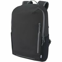 Aqua wasserabweisender 15 LaptopRucksack aus GRS Recyclingmaterial 21 L
