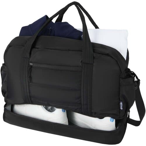 Puffer GRS recycelte Reisetasche mit isoliertem Boden 30L