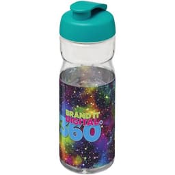 H2O Active® Base 650 ml Sportflasche mit Klappdeckel – Bild 2