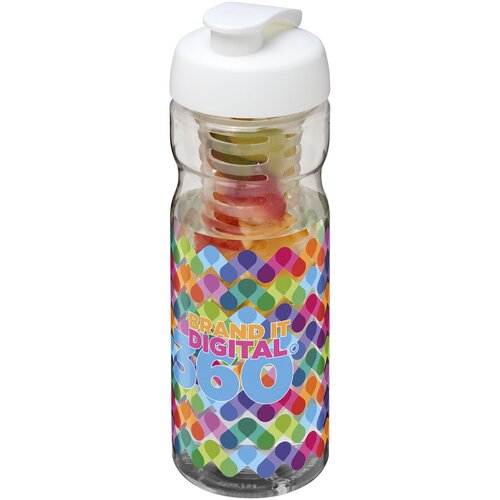 H2O Active® Base 650 ml Sportflasche mit Klappdeckel und Infusor