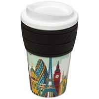 BriteAmericano 350 ml Isolierbecher mit Schutzring ReifenDesign