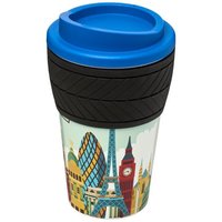 BriteAmericano 350 ml Isolierbecher mit Schutzring ReifenDesign