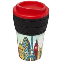 BriteAmericano 350 ml Isolierbecher mit Schutzring ReifenDesign