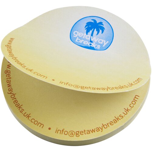 Sticky-Mate® runde recycelte Haftnotizen