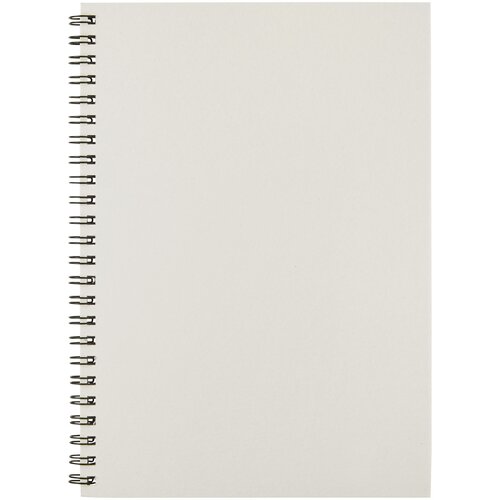 Desk-Mate® A5 recyceltes farbiges Notizbuch mit Spiralbindung