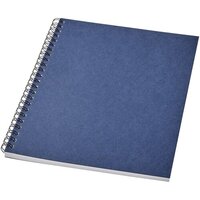 DeskMate A5 recyceltes farbiges Notizbuch mit Spiralbindung