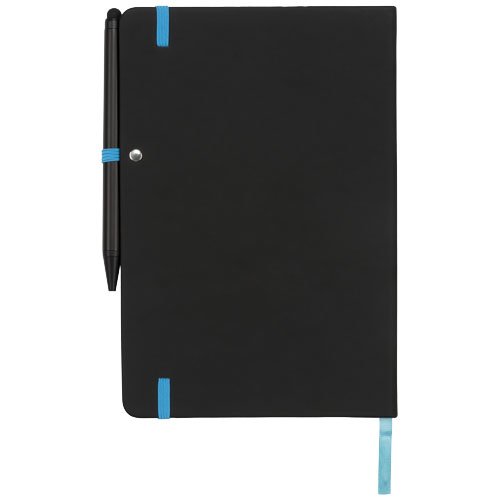Noir Edge A5 Notizbuch mit farbigem Rand