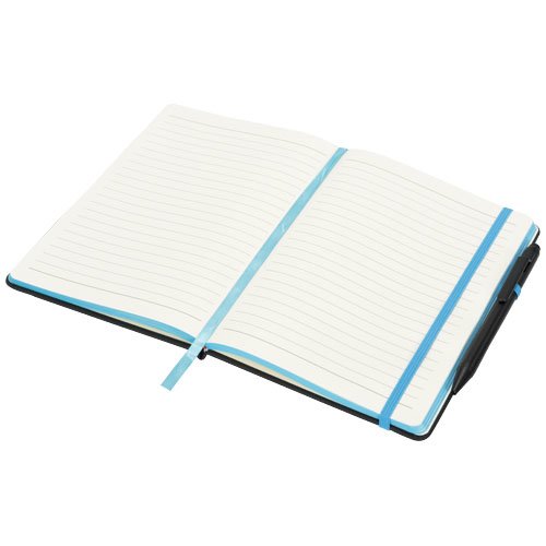 Noir Edge A5 Notizbuch mit farbigem Rand