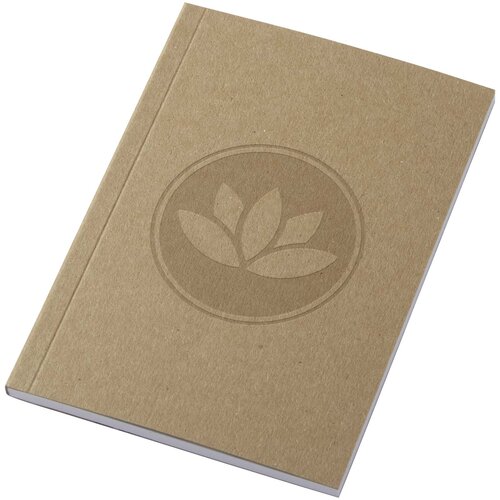 Novella Austen A6 Softcover Notizbuch aus recyceltem Kraftpapier – 50 Blatt