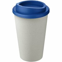weiß  /  mittelblau