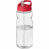 transparent klar  /  rot
