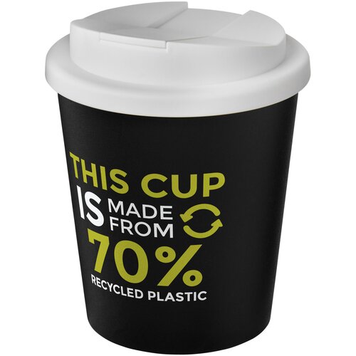 Americano® Espresso Eco 250 ml recycelter Isolierbecher mit auslaufsicherem Deckel