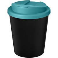 schwarz  /  aquablau