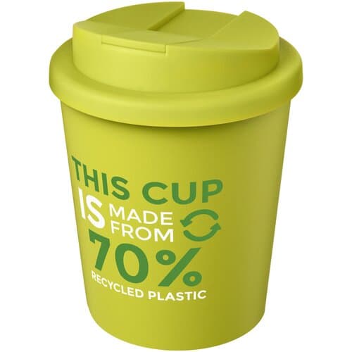 Americano® Espresso Eco 250 ml recycelter Isolierbecher mit auslaufsicherem Deckel