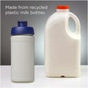 Baseline 500 ml recycelte Sportflasche mit Klappdeckel