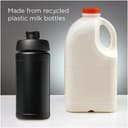Baseline 500 ml recycelte Sportflasche mit Klappdeckel