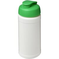 Baseline 500 ml recycelte Sportflasche mit Klappdeckel