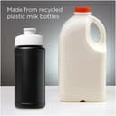 Baseline 500 ml recycelte Sportflasche mit Klappdeckel