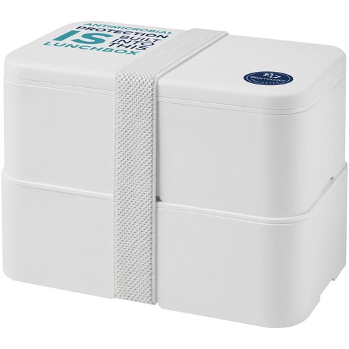 MIYO Pure Doppel-Lunchbox, antimikrobiell