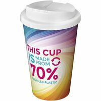 BriteAmericano Eco 350 ml Isolierbecher mit auslaufsicherem Deckel